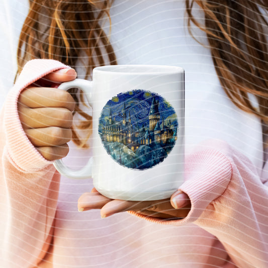 Hogwarts Starry Night Mug