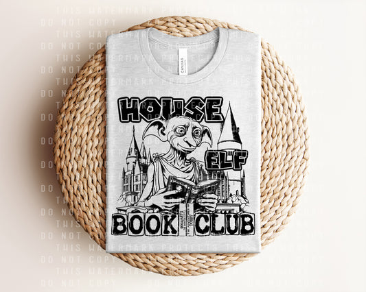 House Elf Book Club Graphic Tee