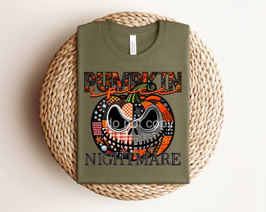 Pumpkin Spice Nightmare Graphic Tee