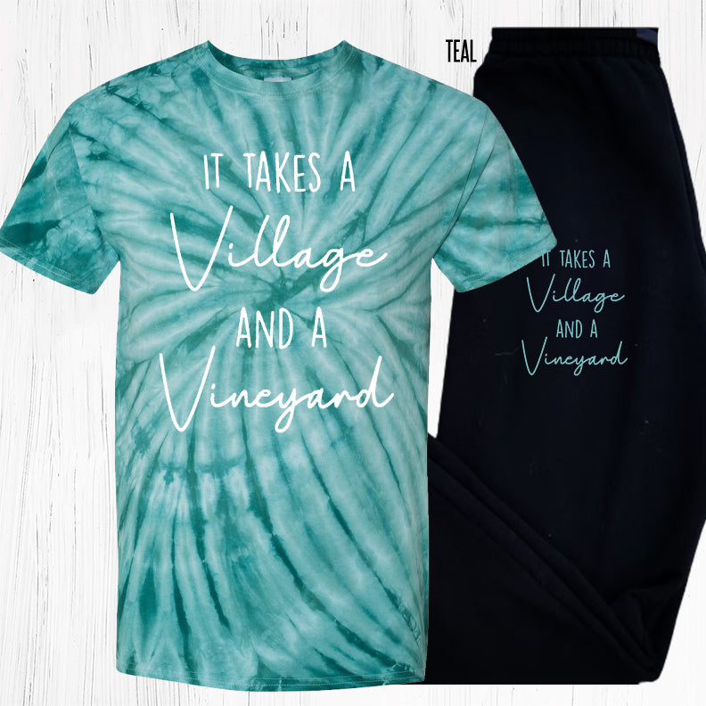 It Takes A Village And Vineyard Graphic Tee Graphic Tee