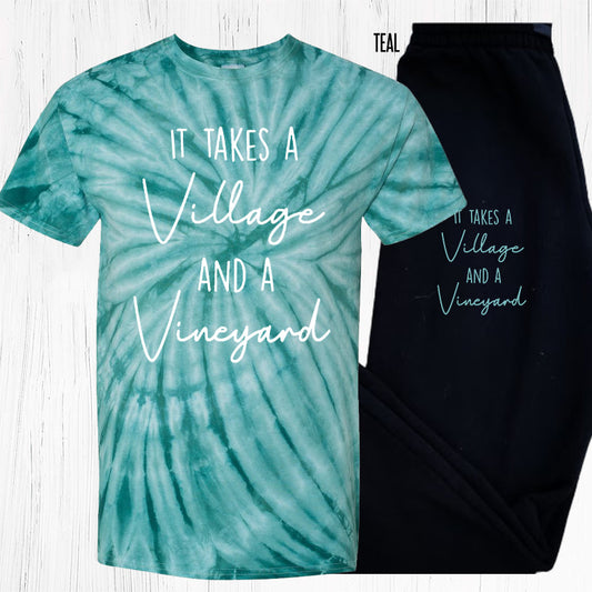 It Takes A Village And Vineyard Graphic Tee Graphic Tee