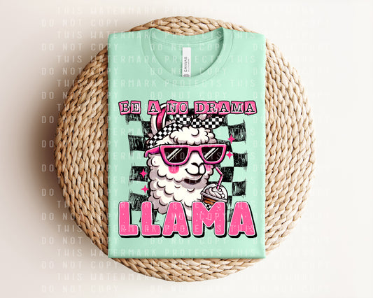 Be a No Drama Llama Graphic Tee