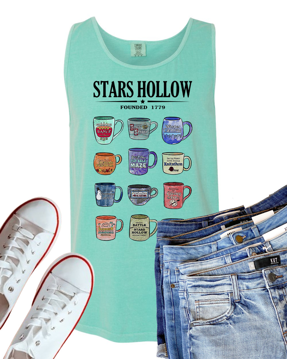 Stars Hollow Mugs Graphic Tee