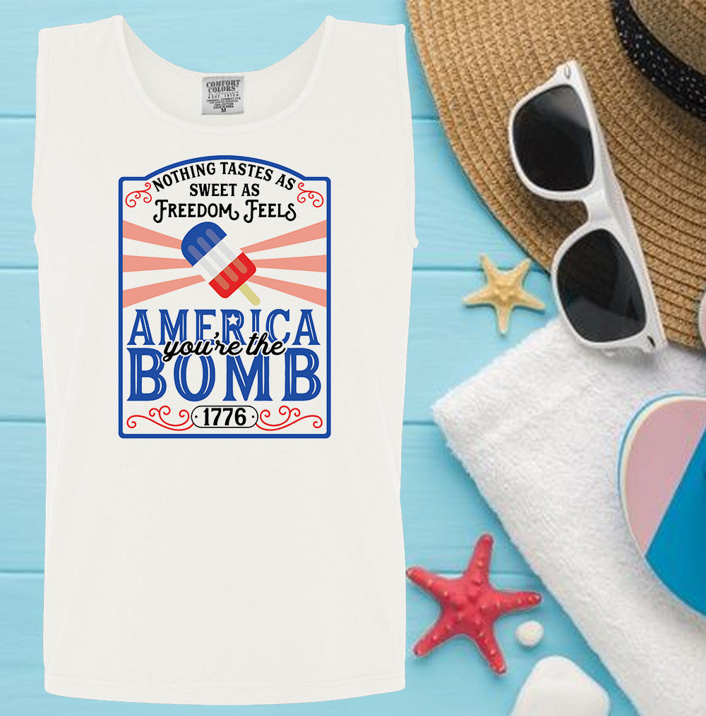 America You're the Bomb Graphic Tee