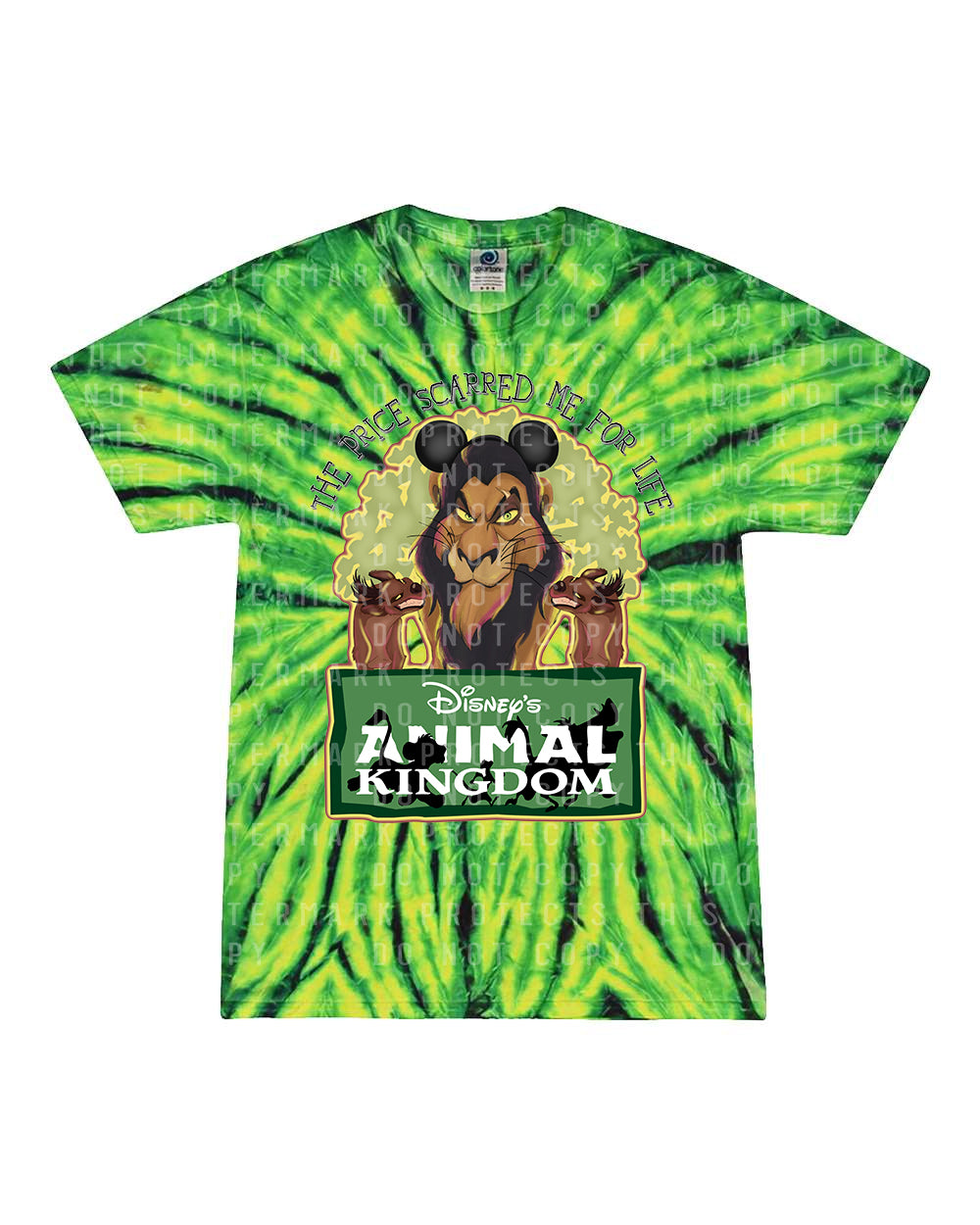 The Price Scarred Me for Life Graphic Tee