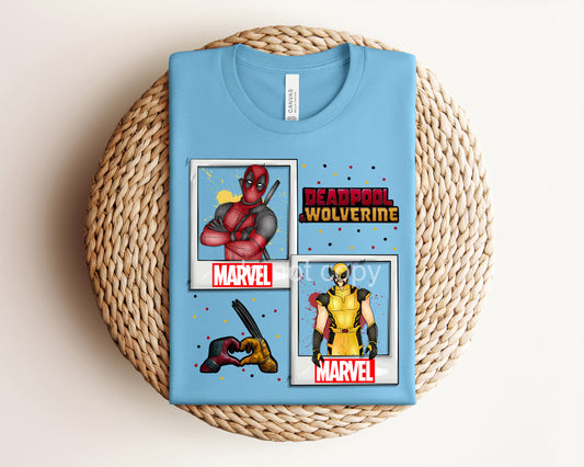 Movie Heroes Graphic Tee