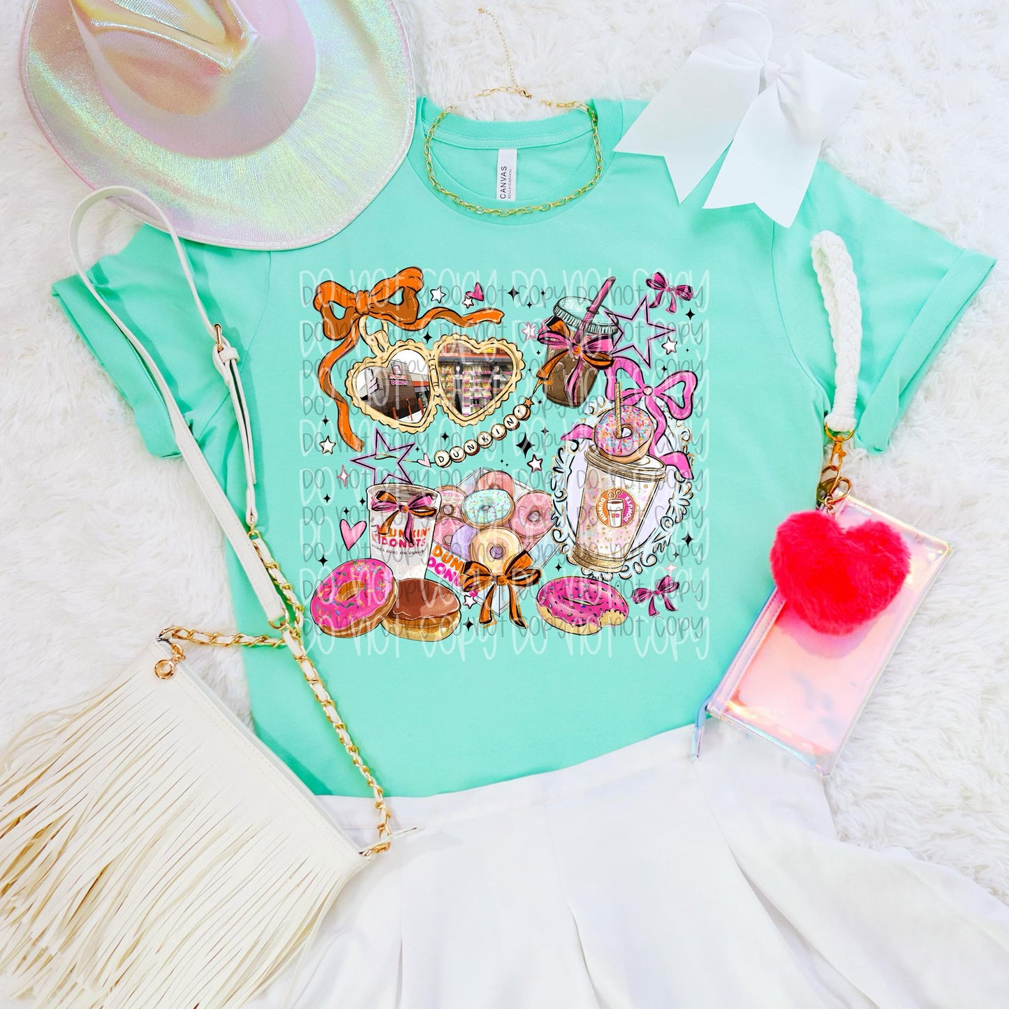 Dunkie Locket Graphic Tee