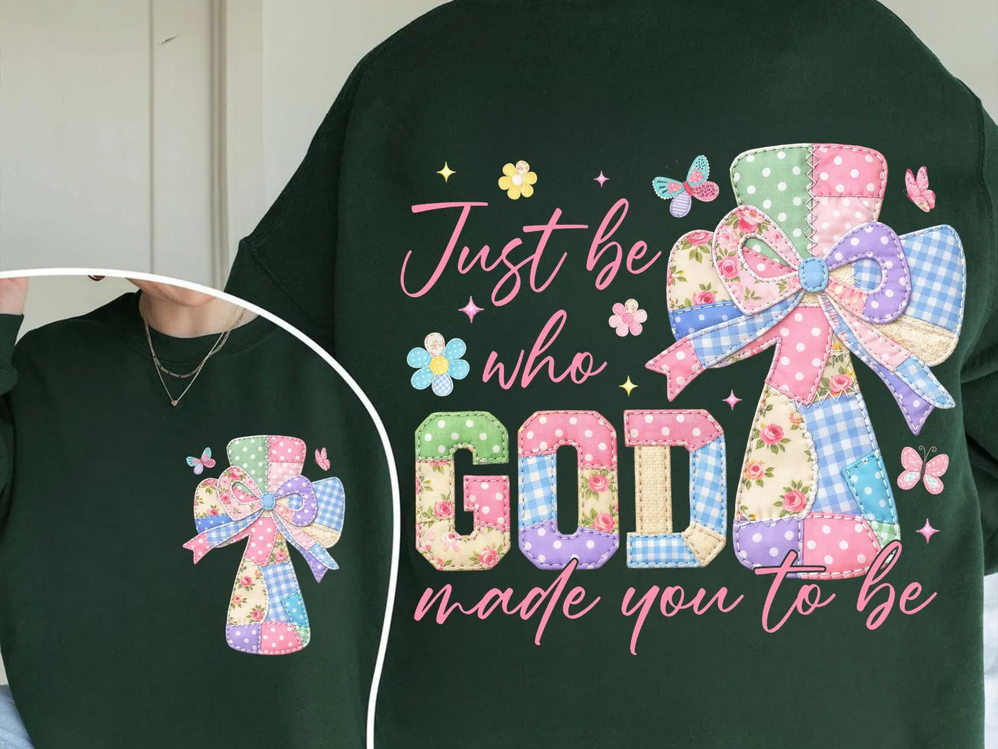 Just Be Who God Made You to Be Graphic Tee