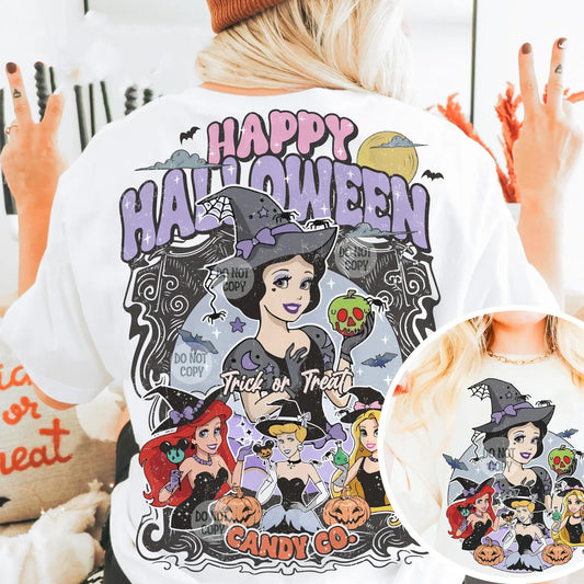 Happy Halloween Candy Co Graphic Tee