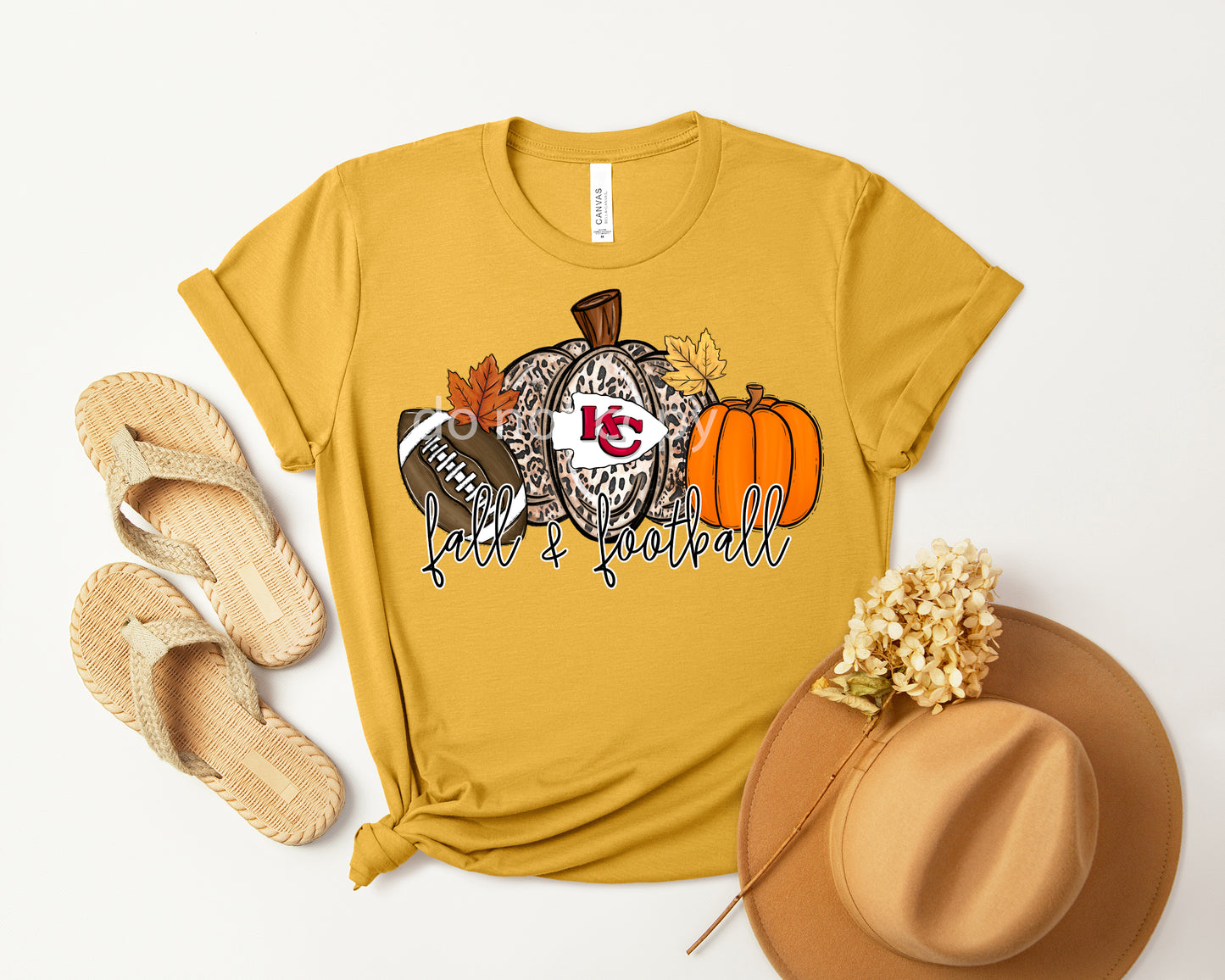 Fall & Football Graphic Tee