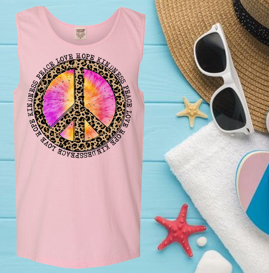 Peace Love Hope Kindness Graphic Tee