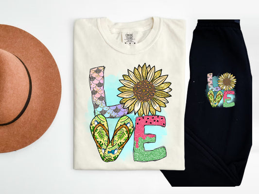 Love Summer Graphic Tee Graphic Tee