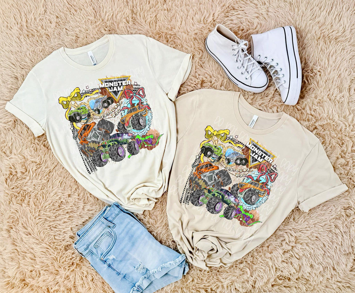 Monster Jam Locket Graphic Tee
