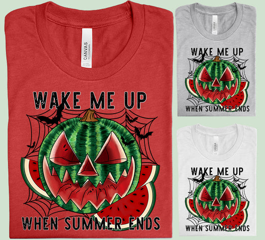 Wake Me Up When Summer Ends Graphic Tee