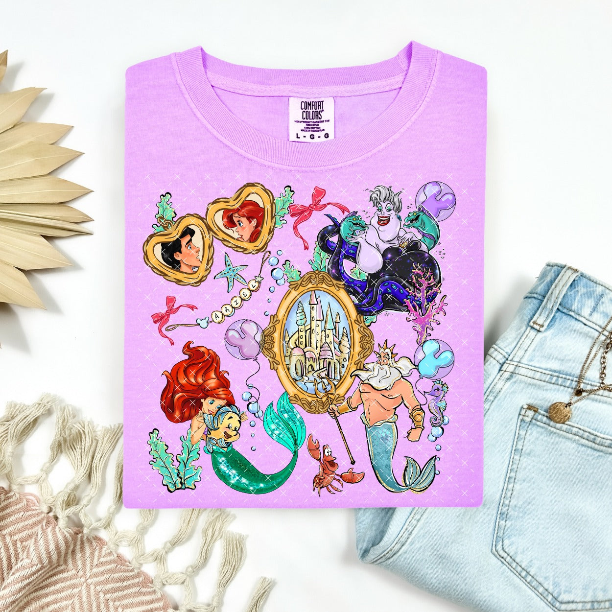 Ariel Locket Graphic Tee