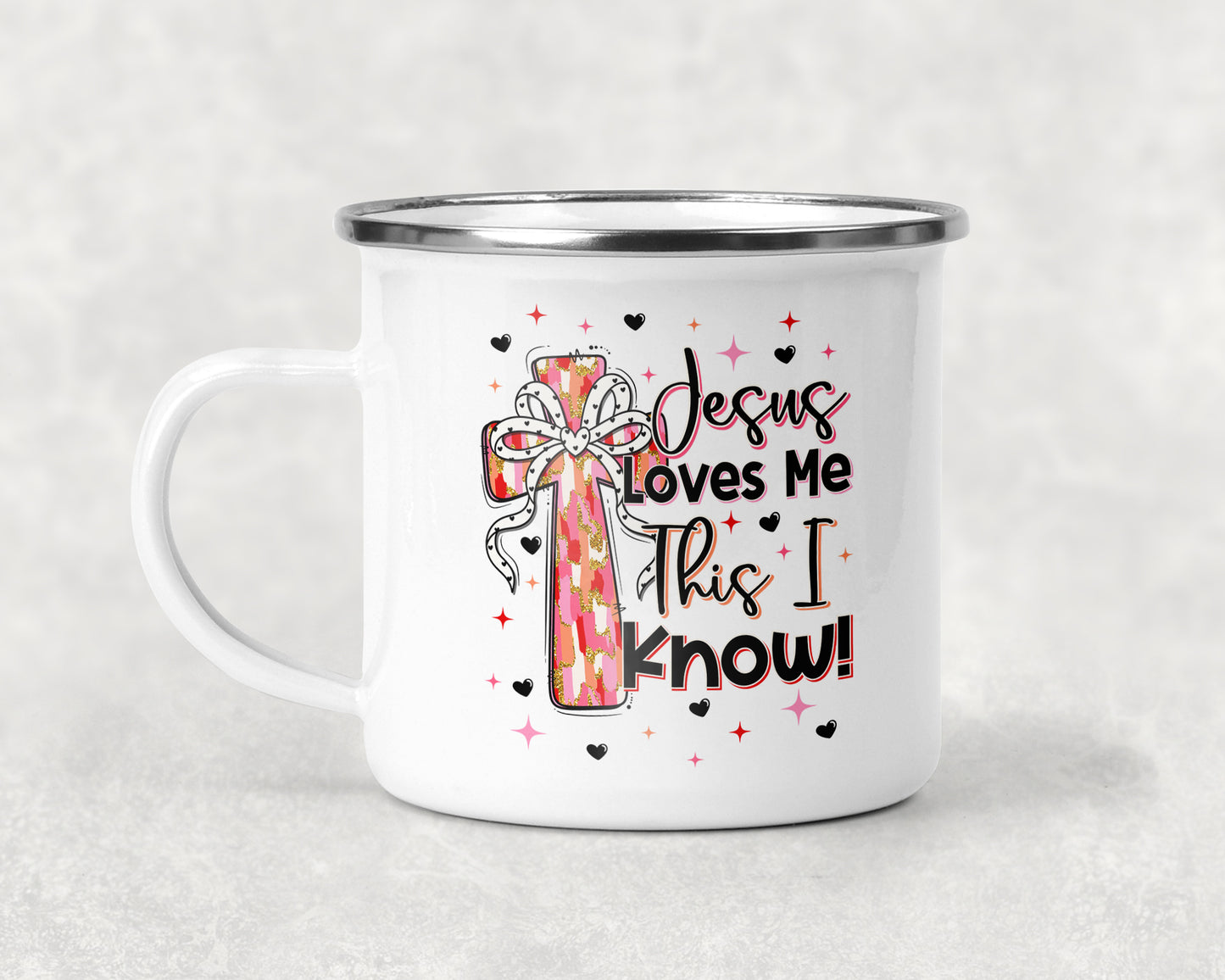 Jesus Loves Me Mug