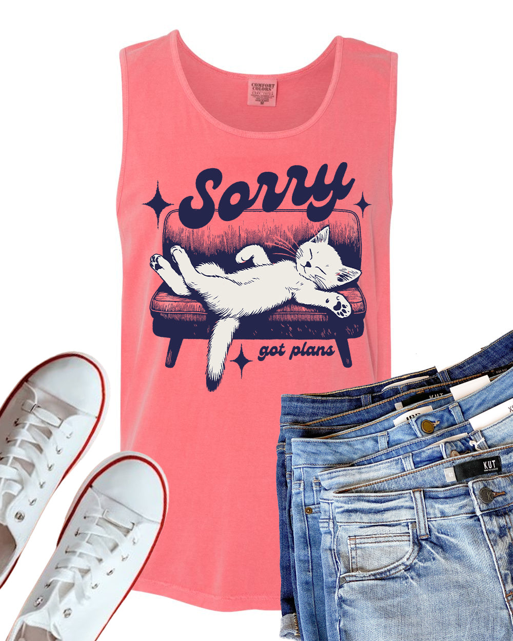 Sorry Got Plans Graphic Tee