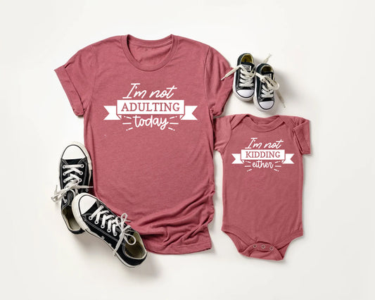 I'm Not Adulting Today Graphic Tee
