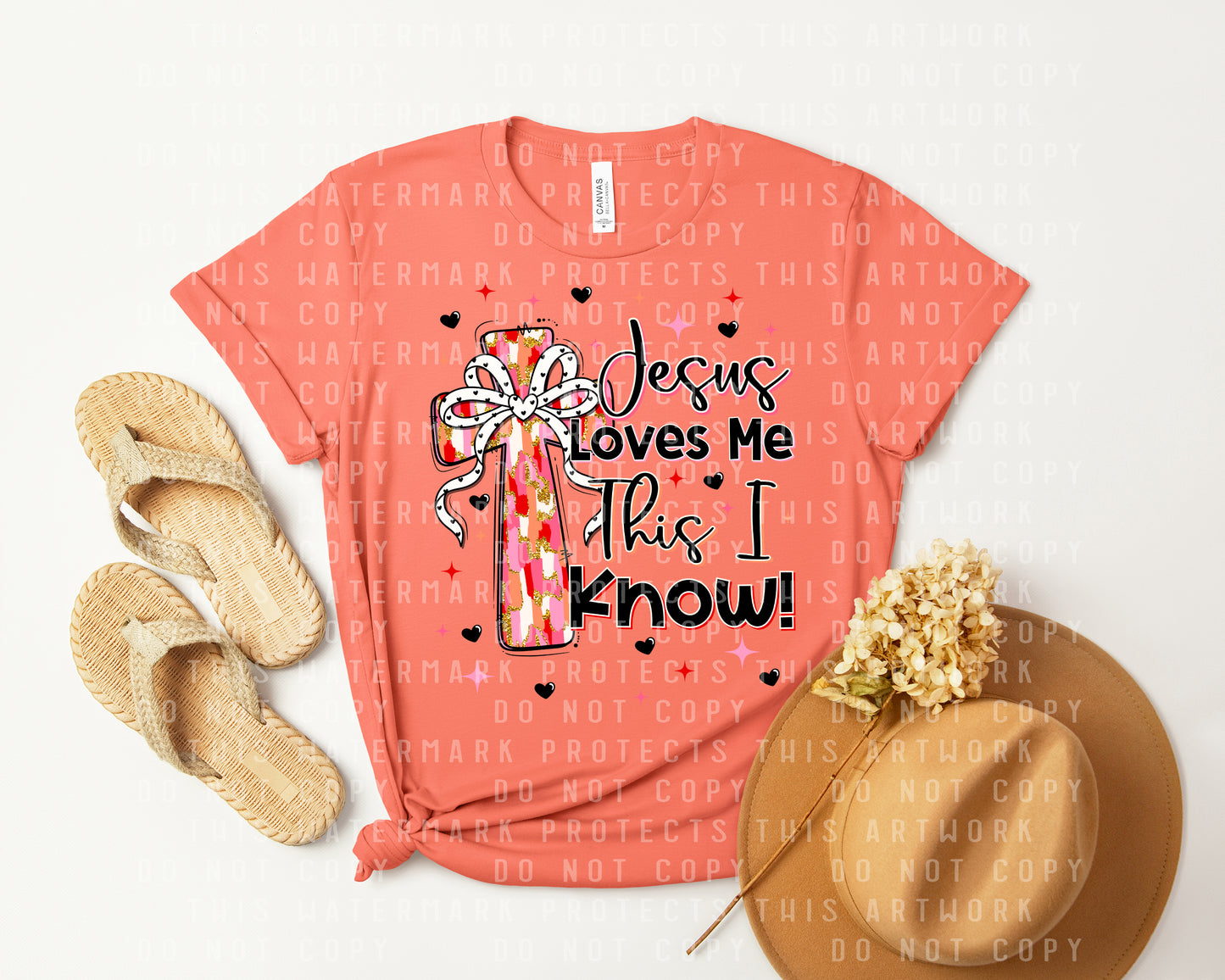 Jesus Loves Me This I Know Graphic Tee