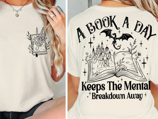 A Book a Day Graphic Tee