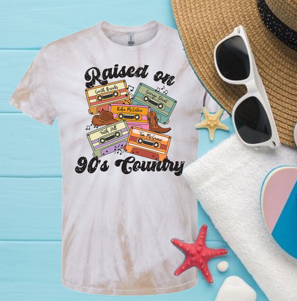Raised on 90's Country Graphic Tee
