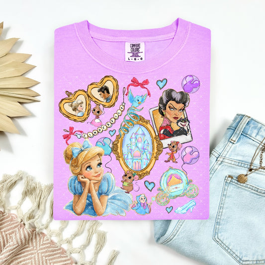 Cinderella Locket Graphic Tee