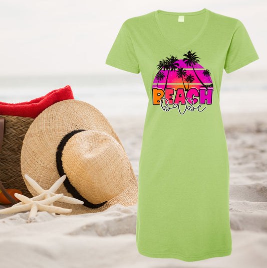 Beach Babe Dress Coverup Graphic Tee