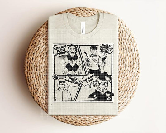 Christmas Comic Graphic Tee