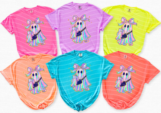 Boojee Iridescent Ghost Graphic Tee