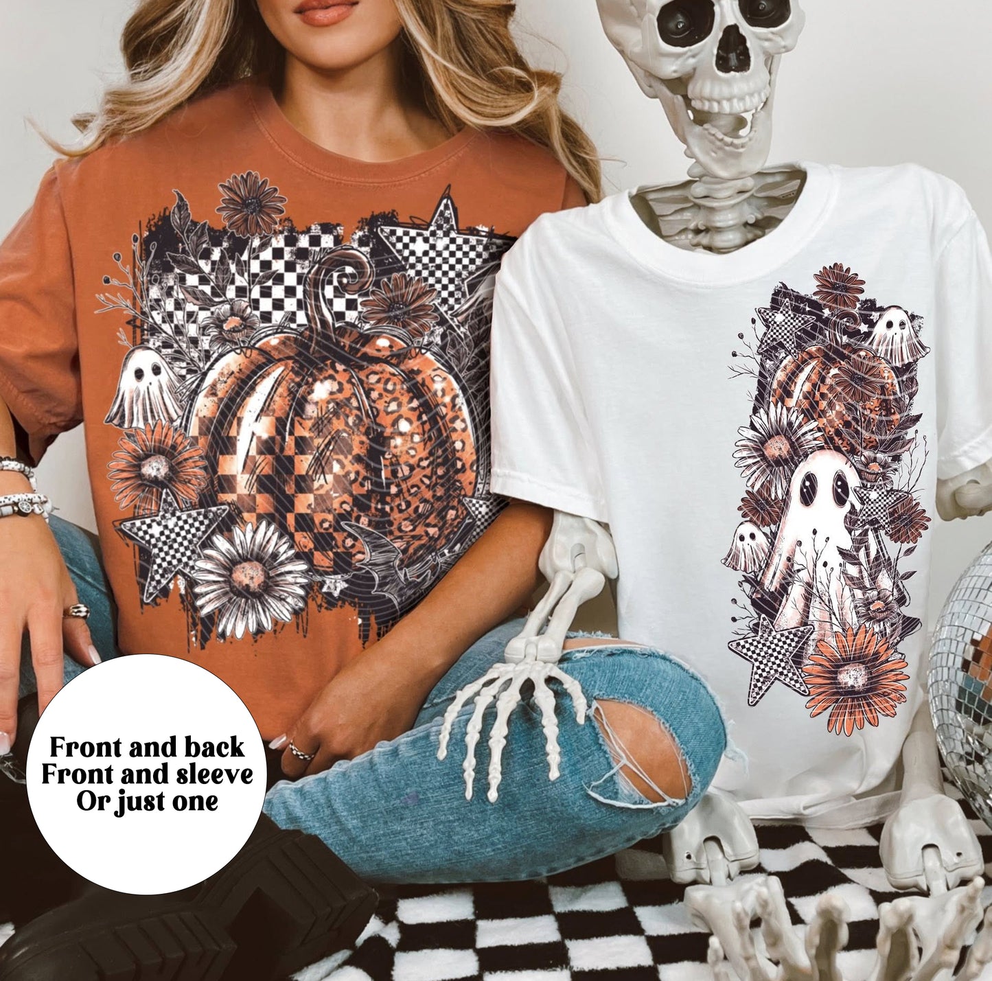 Pumpkin Stars Graphic Tee