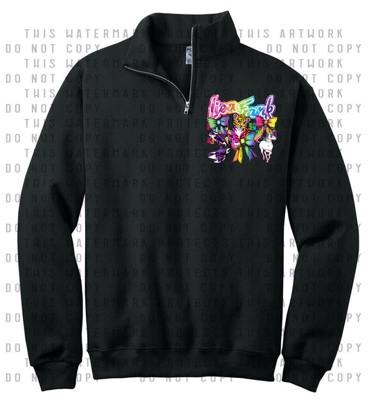 Lisa Frank Quarter Zip