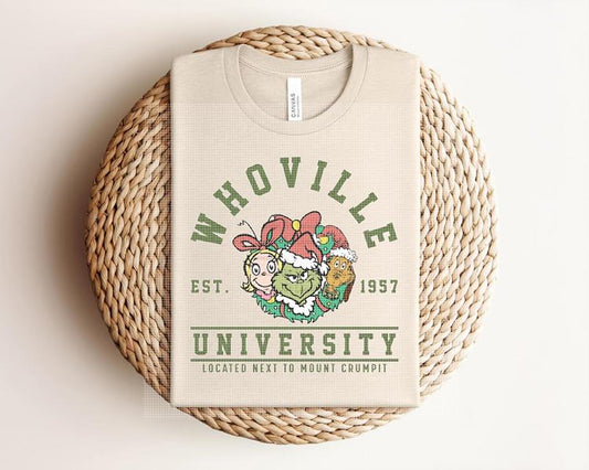 Whoville University Graphic Tee