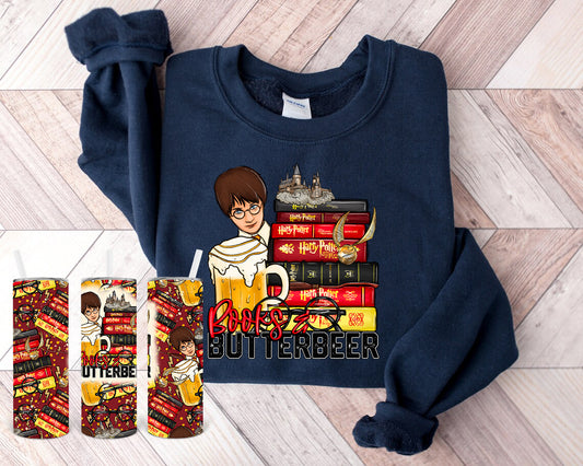 Books & Butterbeer Graphic Tee