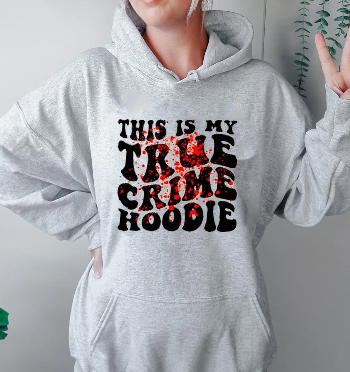 This is My True Crime Hoodie Graphic Tee