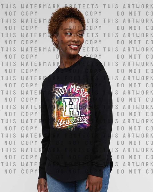 Hot Mess University Graphic Tee