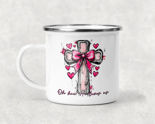Oh How He Loves Us Mug