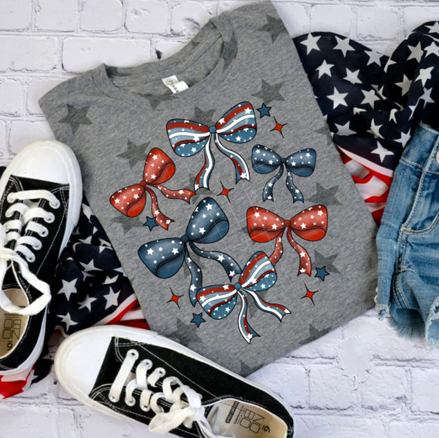 Patriotic Bows Graphic Tee