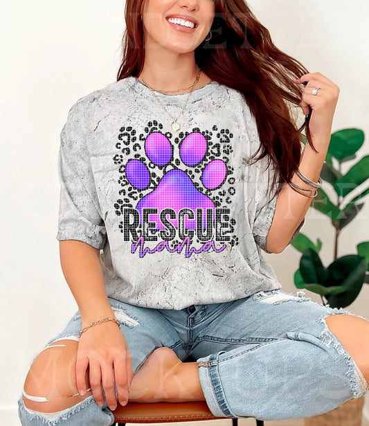 Rescue Mama Graphic Tee