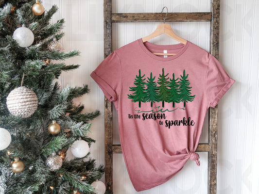 Tis the Season to Sparkle Graphic Tee