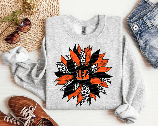 Bengals Sunflower Graphic Tee