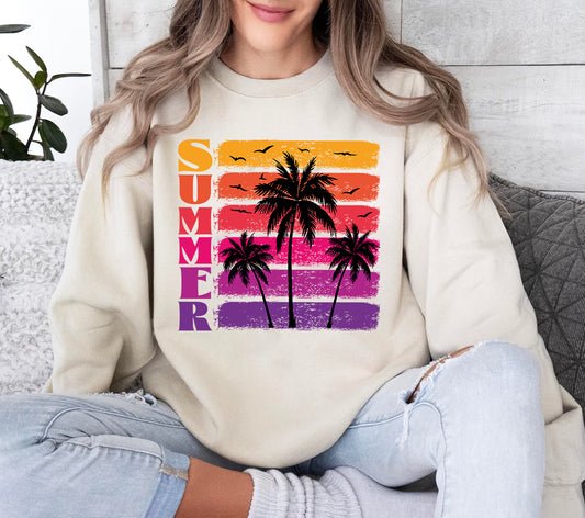 Summer Sunset Graphic Tee