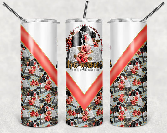 One Word from You Shall Silence Me Forever 20 oz Skinny Tumbler