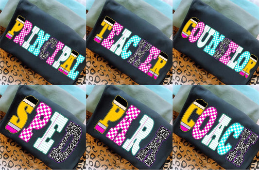 Back to School Staff Graphic Tee