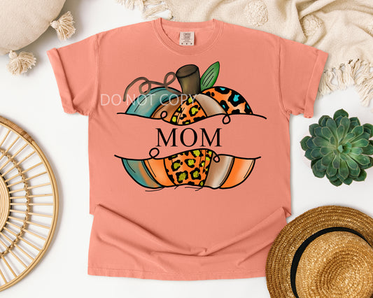 Customized Name Pumpkin Graphic Tee