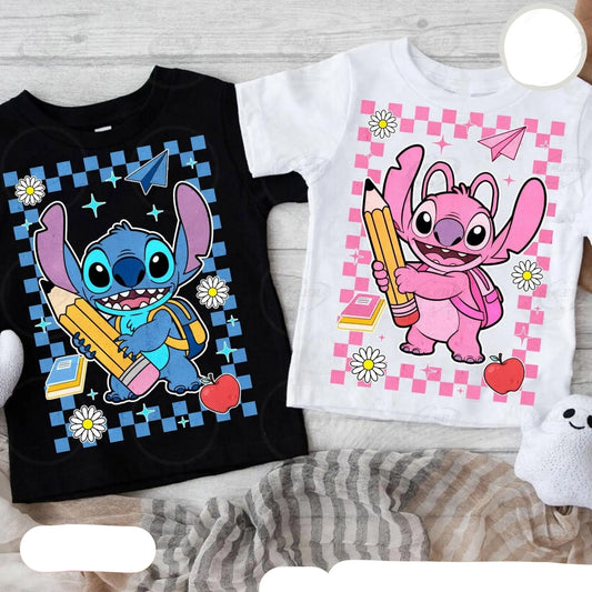 Back to School Stitch Graphic Tee