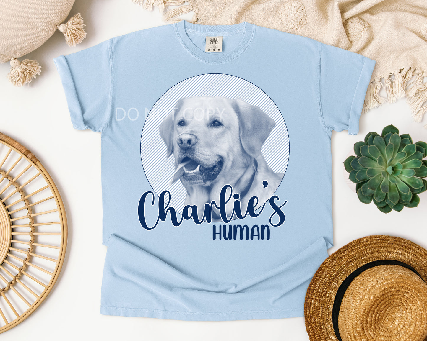 Customized Pet Photo Graphic Tee