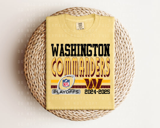 Commanders Playoffs Graphic Tee