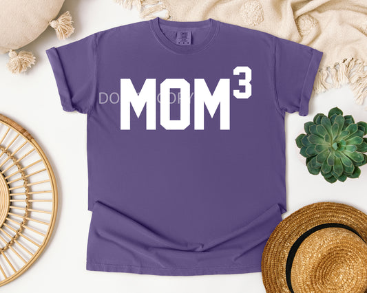 Mom to the X Power Customized Graphic Tee