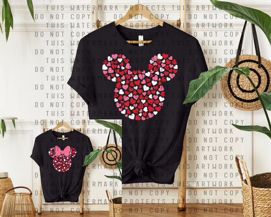 Minnie Hearts Graphic Tee