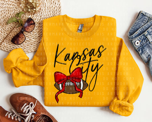 Kansas City Bow Graphic Tee